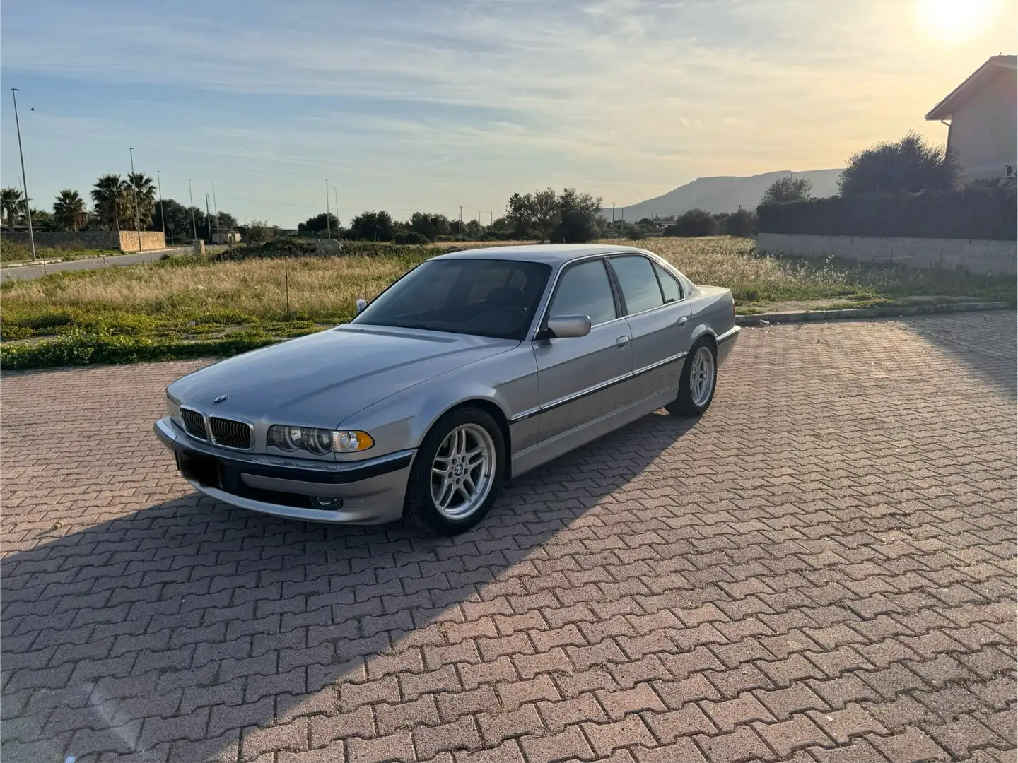 BMW 725 725tds Silber - 1