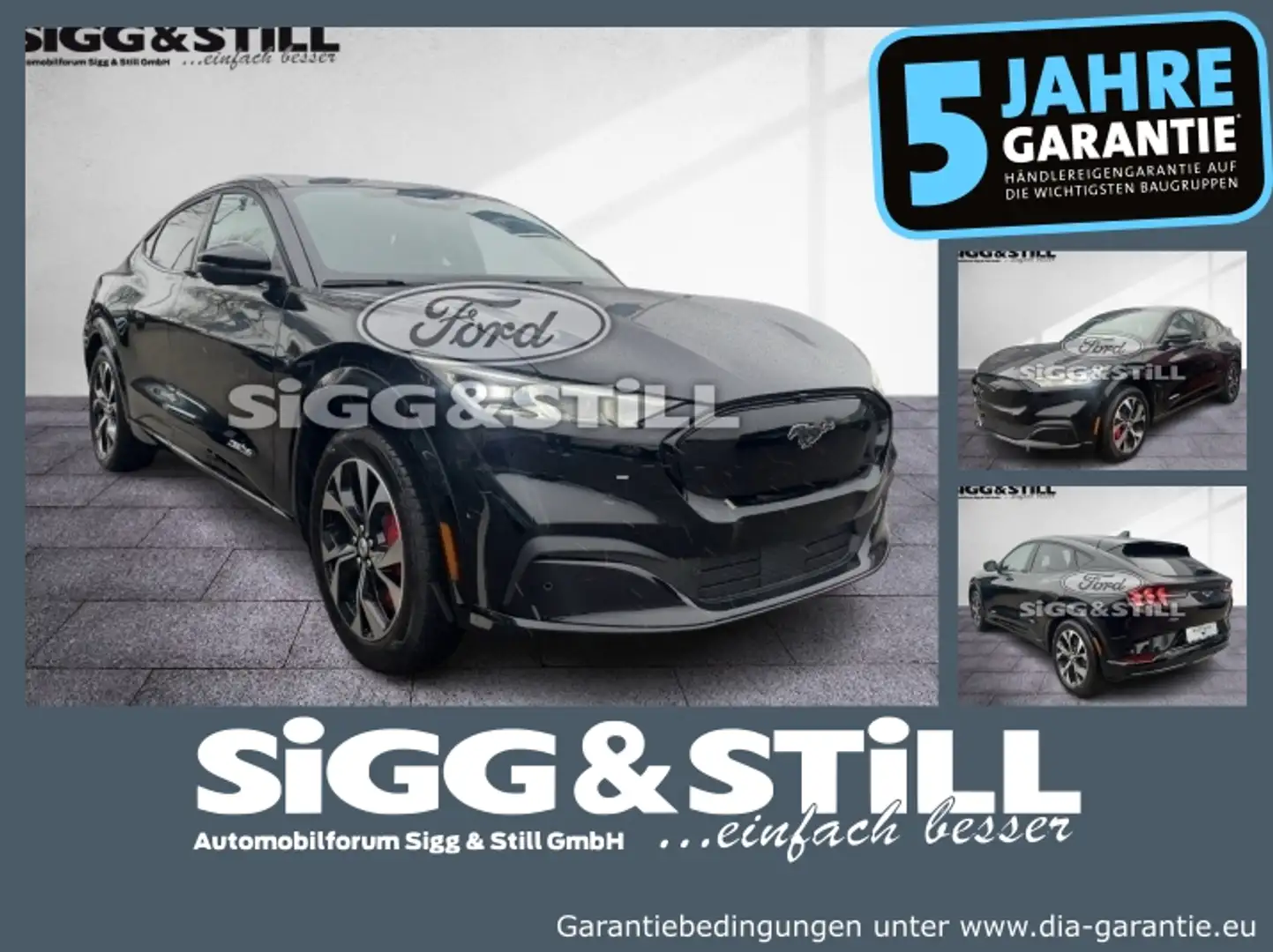 Ford Mustang Mach-E Premium AWD IACC*PANO*360*BLIS*B&O Czarny - 1