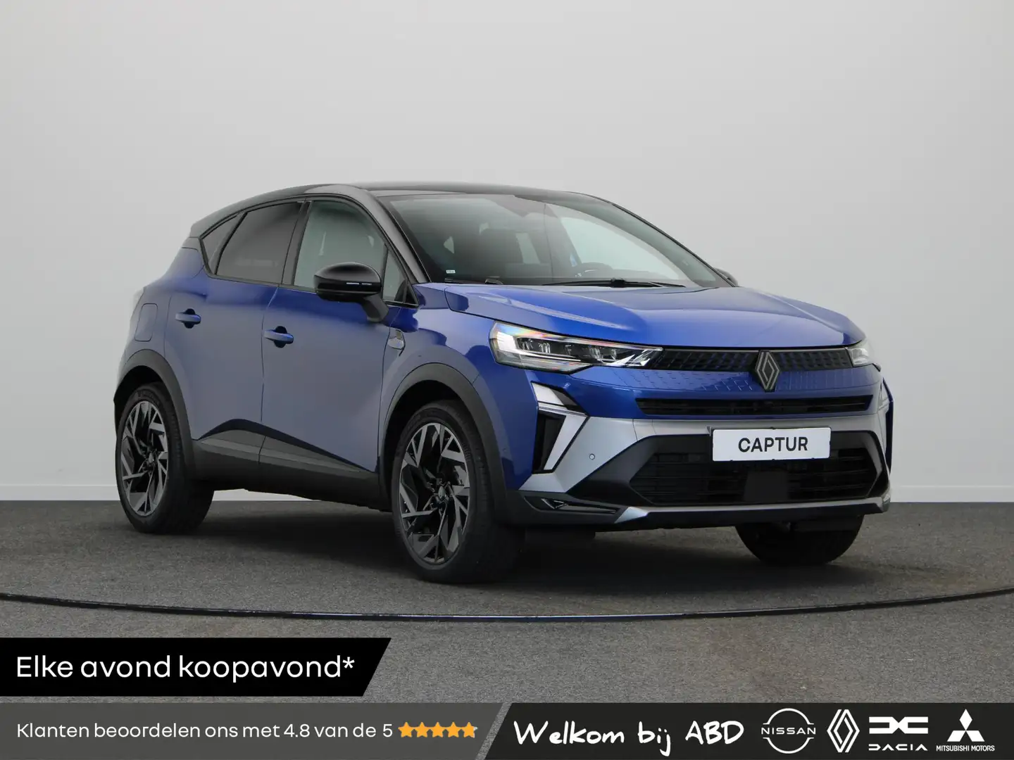 Renault Captur 1.8 E-Tech full hybrid 160pk esprit Alpine | Stoel Blauw - 1
