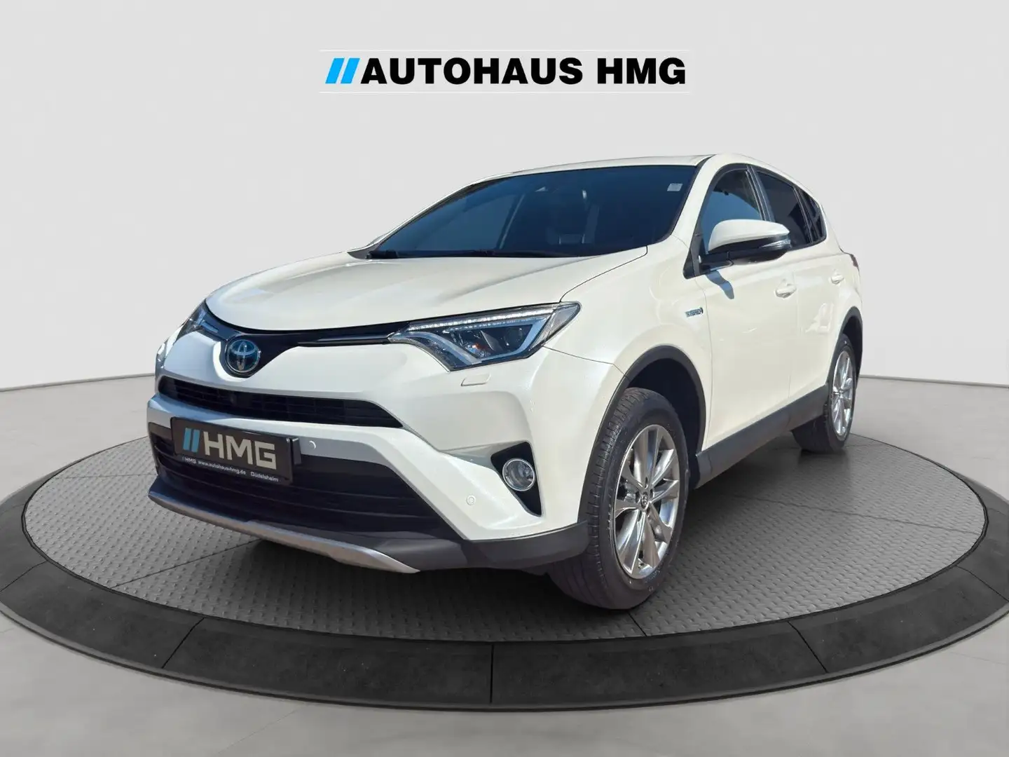 Toyota RAV 4 4 Hybrid Executive 4X4 *LEDER*NAVI*360°MEMORY Weiß - 1