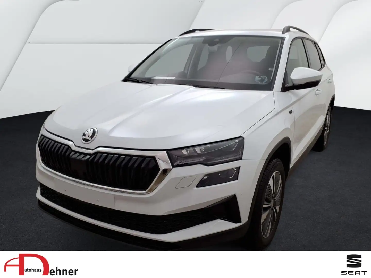 Skoda Karoq Selection 1.0 TSI AHK+MATRIX+RKAM+KESSY Klima Weiß - 1