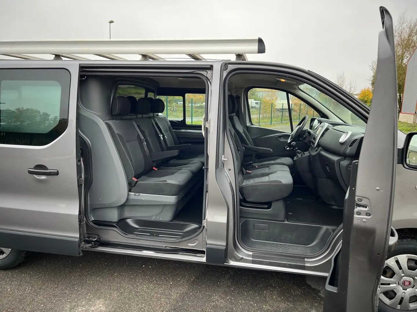 Fiat Talento Talento 6 Places L2H1 EcoJet 145ch Chaine Gris - 2
