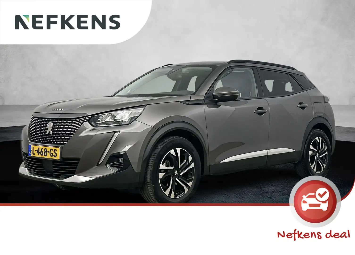 Peugeot 2008 SUV Allure Pack 130pk Automaat | Navigatie | Achte Grau - 1