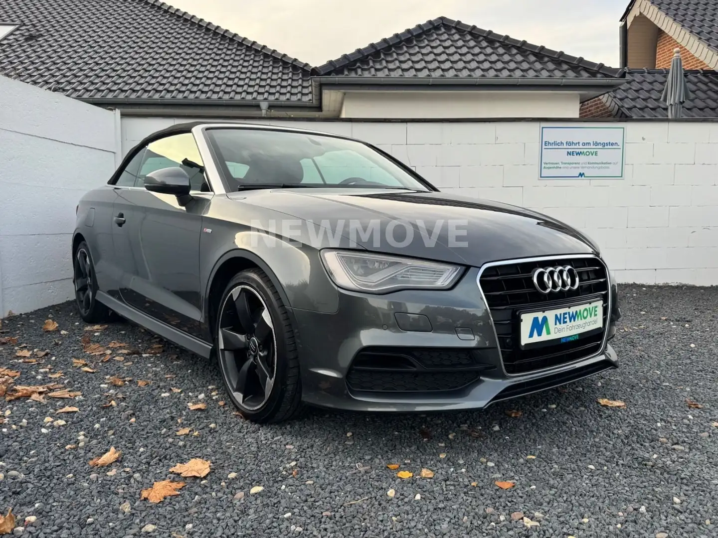 Audi A3 Cabrio S line Sport SHZ Rotor Navi S Tronic Grau - 1