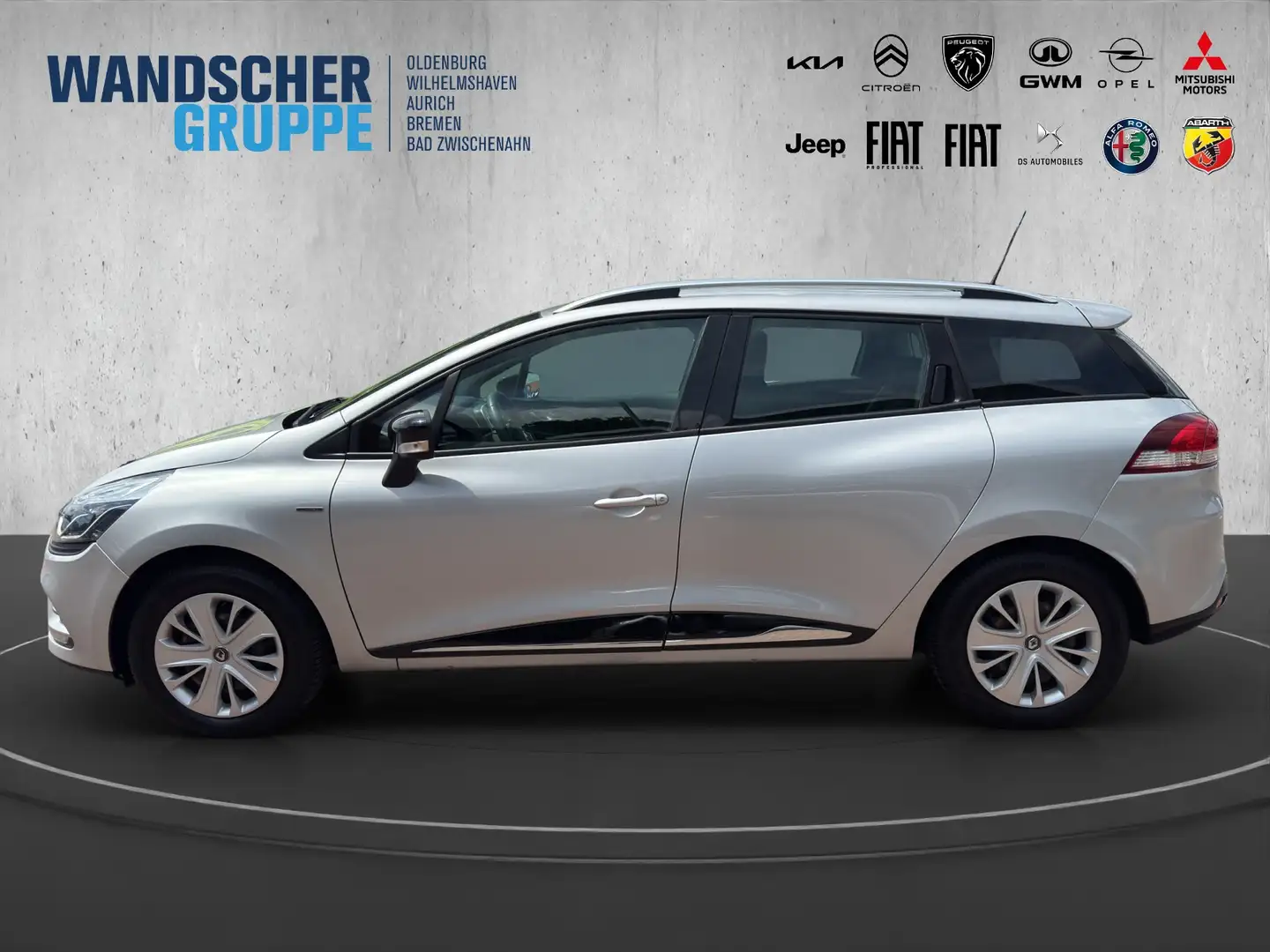 Renault Clio IV Grandtour Limited 1.2 16V 75 Grau - 2