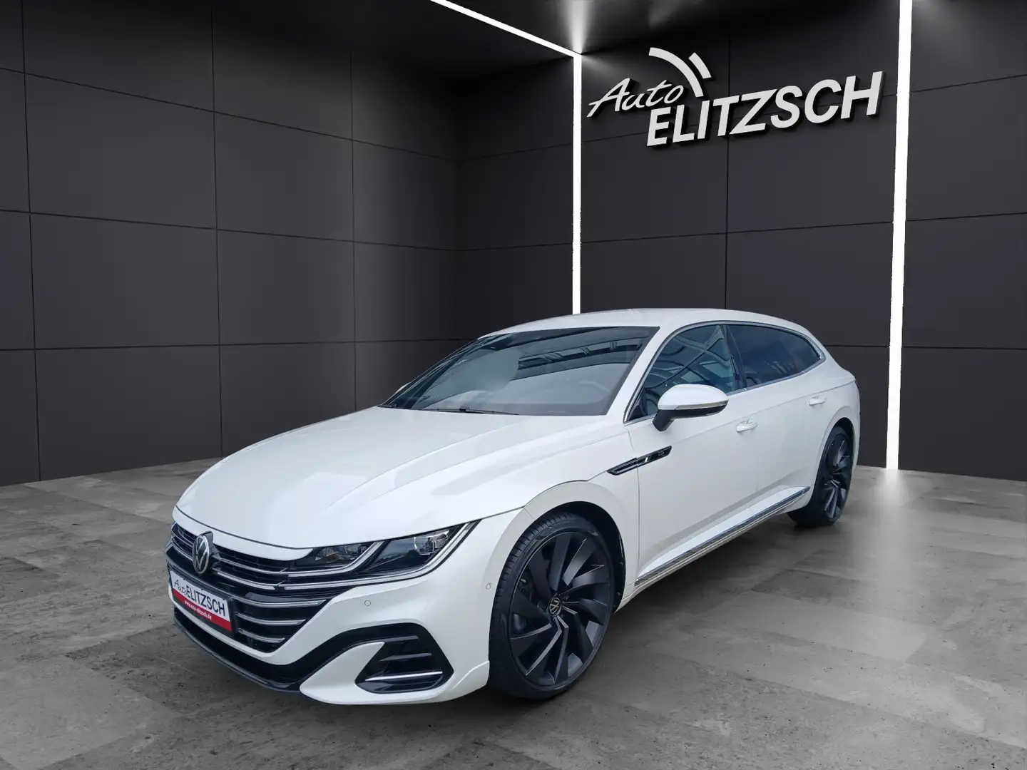 Volkswagen Arteon SB TDI DSG R-Line 4M LED AHK Navi HUD ACC RFK 20" Weiß - 2