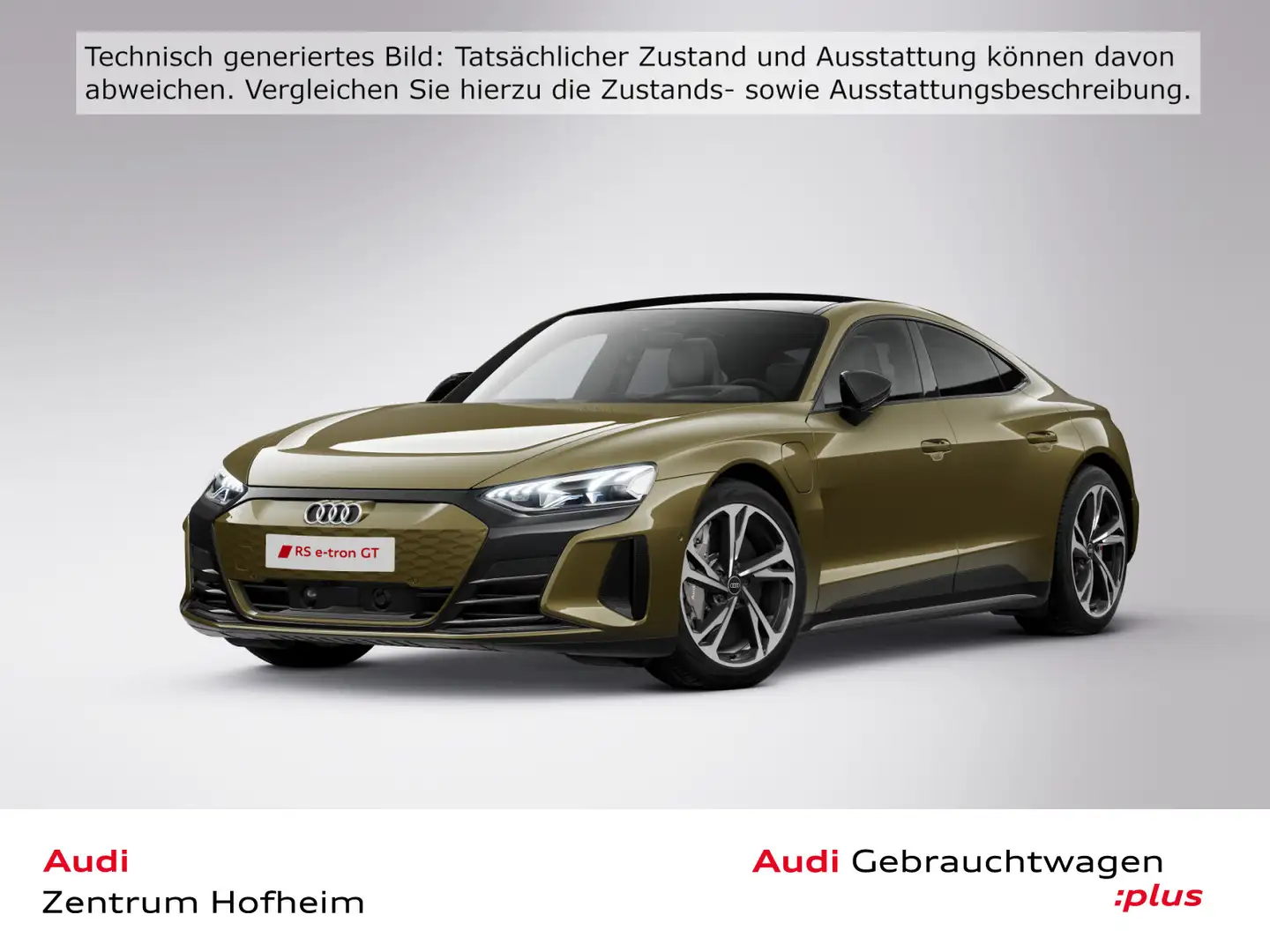 Audi RS e-tron GT 440 kW*Air*B&O*HUD*Pano*Laser*Virtu Grün - 1