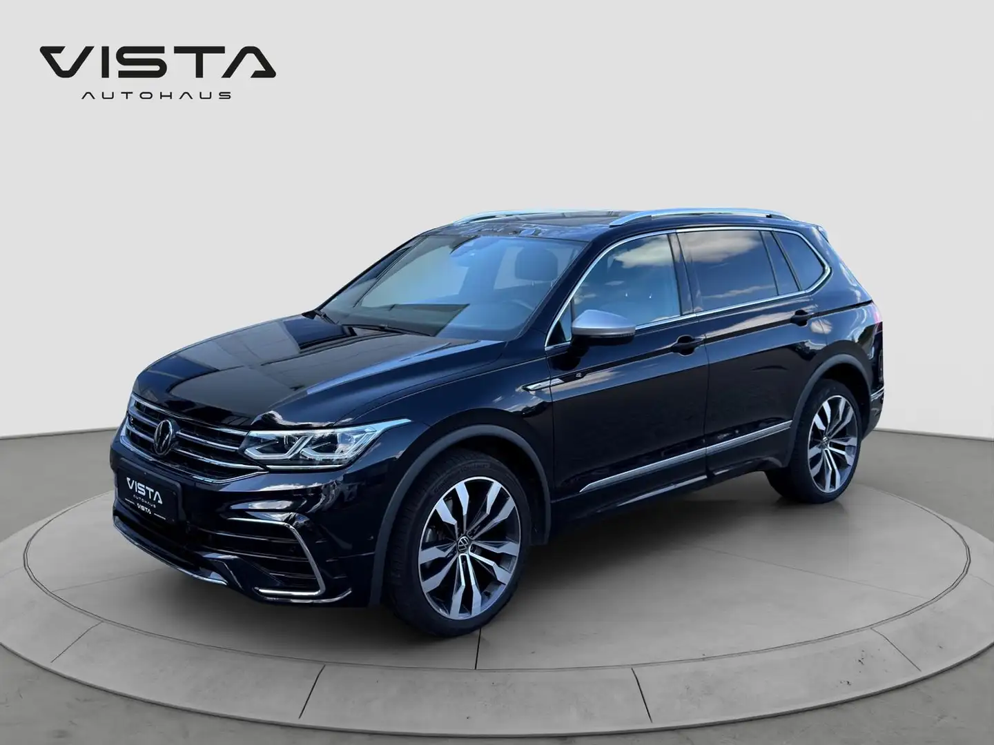 Volkswagen Tiguan Allspace R-Line*4 MOTION*SH*360*AHK*PANO* Schwarz - 1