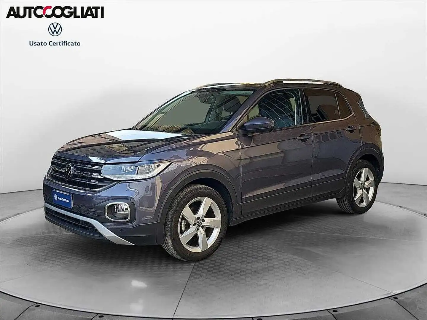 Volkswagen T-Cross 1.0 TSI ADVANCED 110CV DSG Grigio - 1