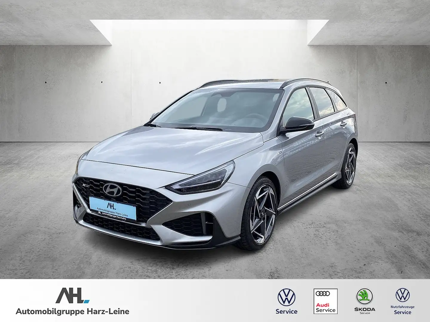 Hyundai i30 1.5 T-GDI "N-Line" 7-DCT/NAVI/LED/RFK/GRA Argent - 1