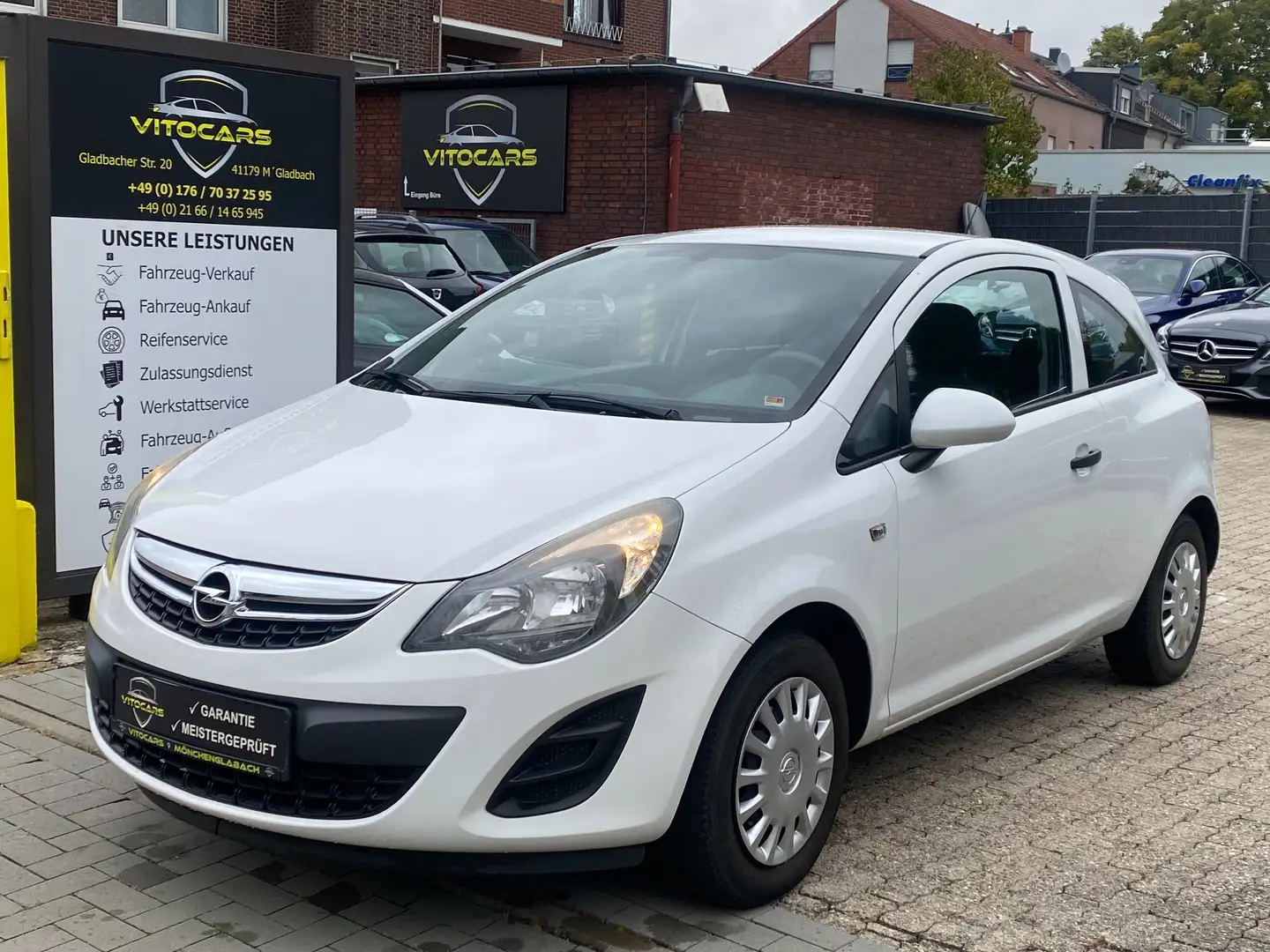 Opel Corsa Selection | ab 4,99% | Garantie | 2.Hand | Klima | Blanc - 1