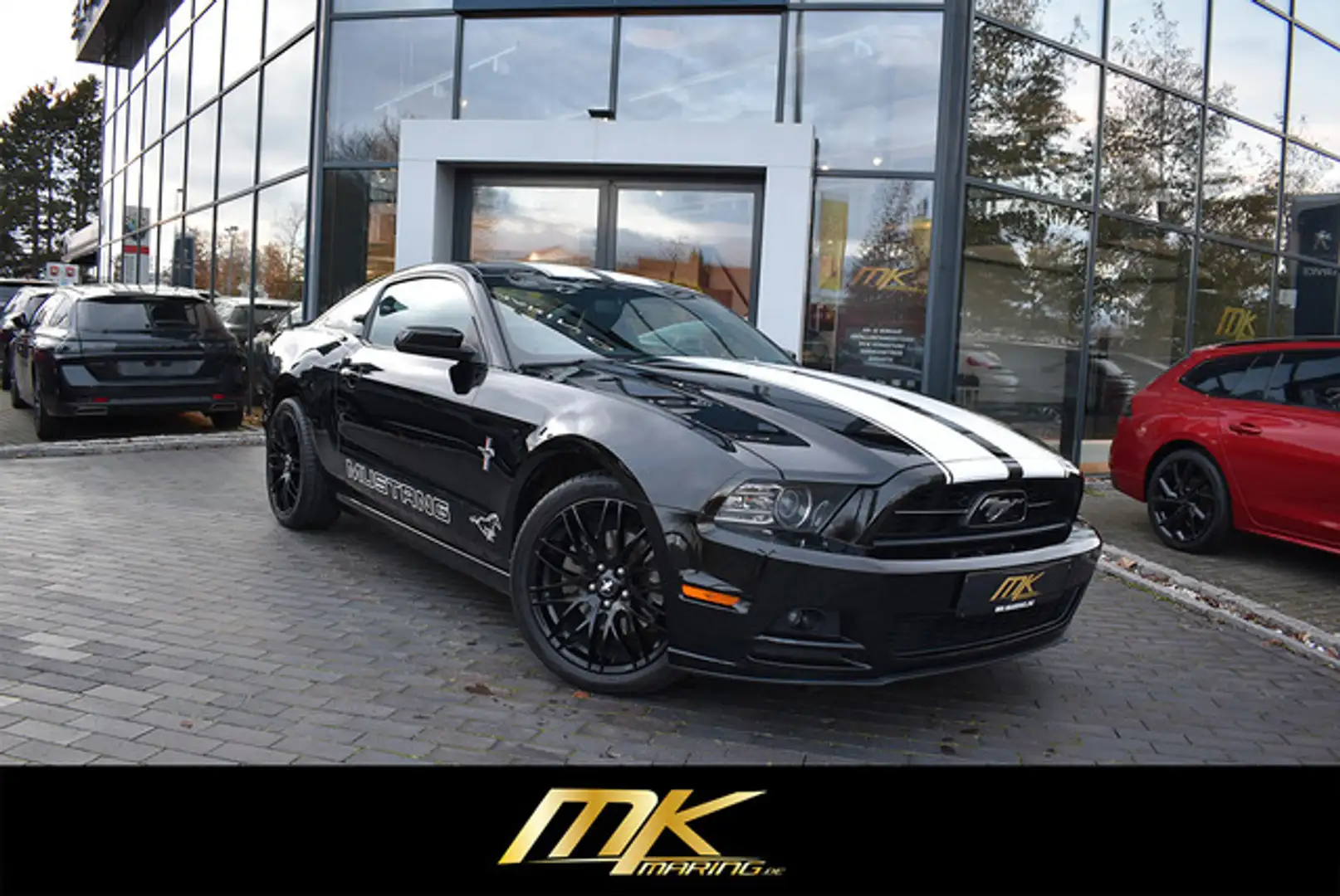 Ford Mustang Coupé 3.7L V6 227 kW*KLIMA*ALU*LEDER* Basis Чёрный - 1