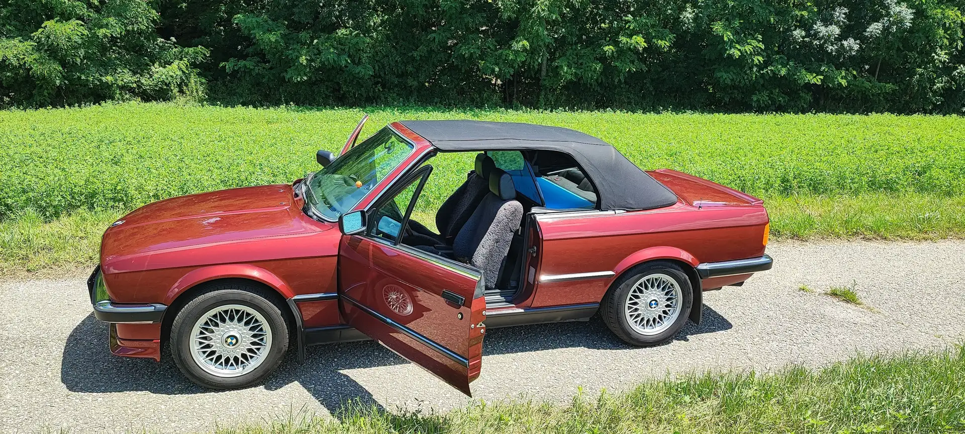 BMW 320 320i Cabrio Rot - 2