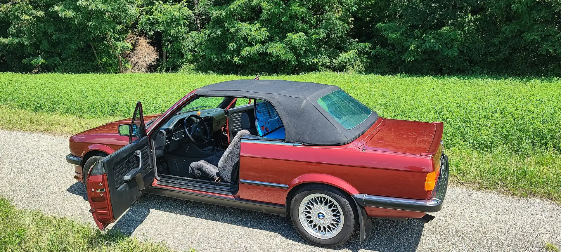 BMW 320 320i Cabrio Rot - 1
