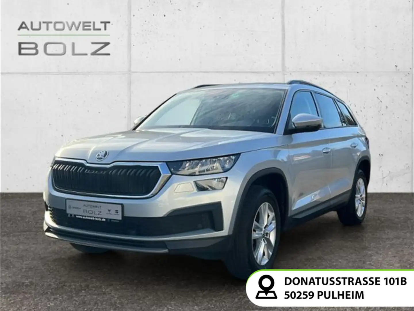 Skoda Kodiaq Ambition 1.5 TSI Navi LED Kamera SHZ Appl Silber - 1