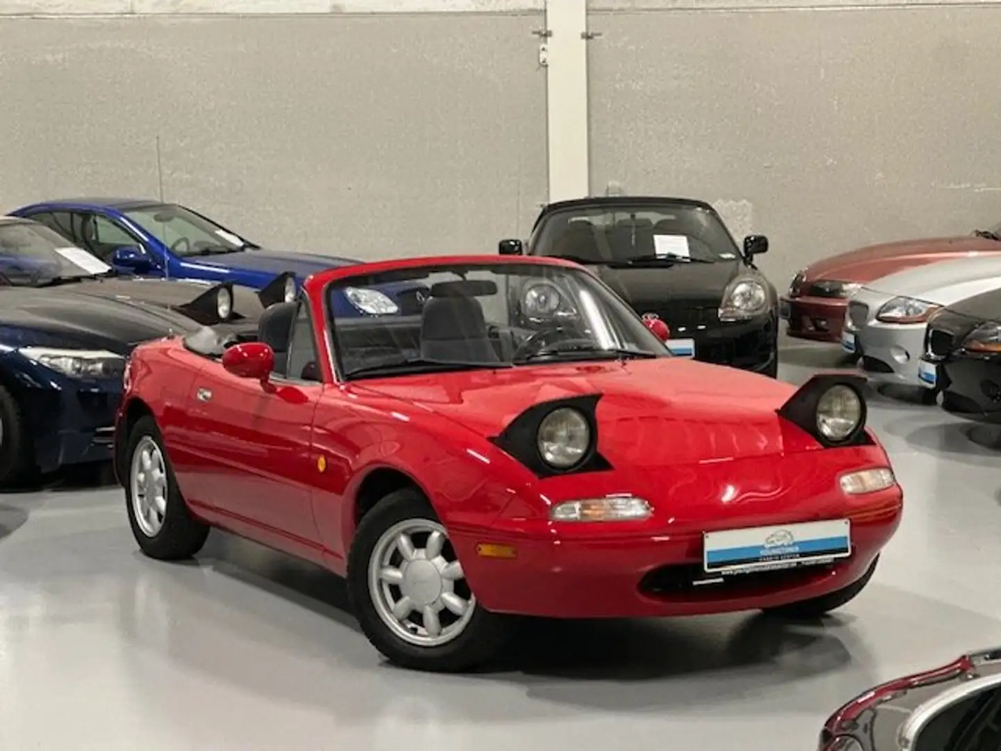 Mazda MX-5 1.6i 16v NA | 114.937 km | Blanco gekeurd | ... Rouge - 1