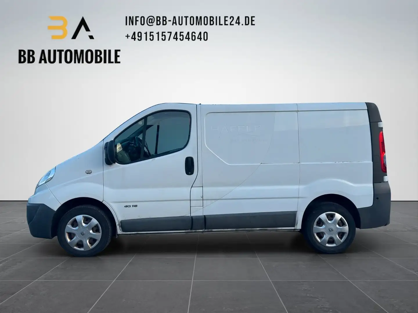 Renault Trafic Kasten L1H1 2,7t KLIMA AHK LEDER Weiß - 2