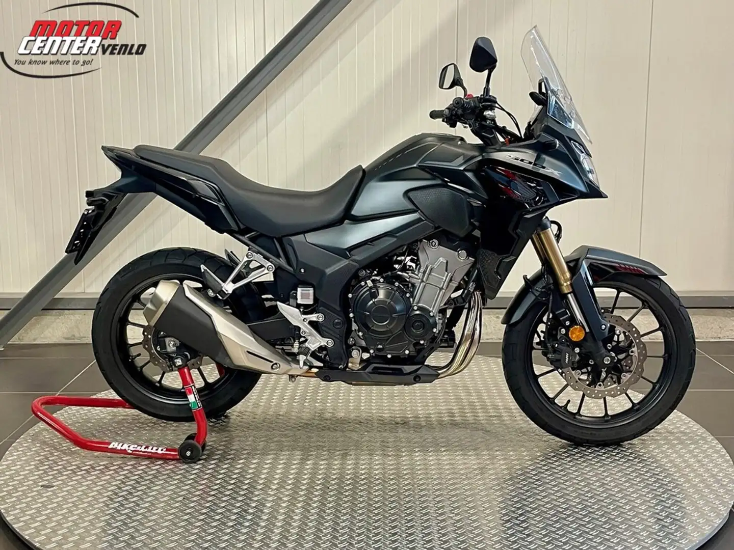 Honda CB 500 CB500X ABS ( 35 KW / A2 ) Zwart - 1