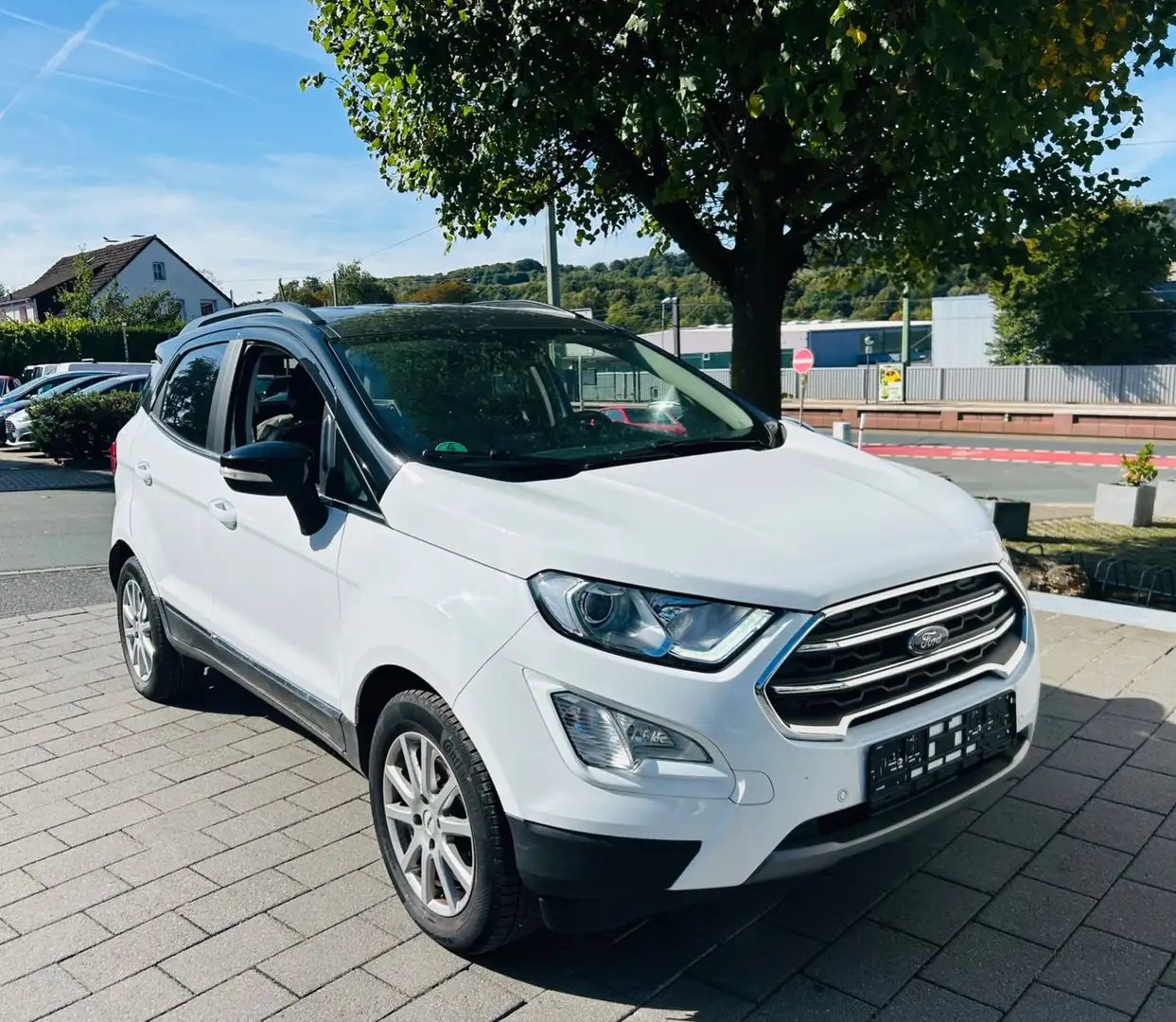 Ford EcoSport Titanium Weiß - 1