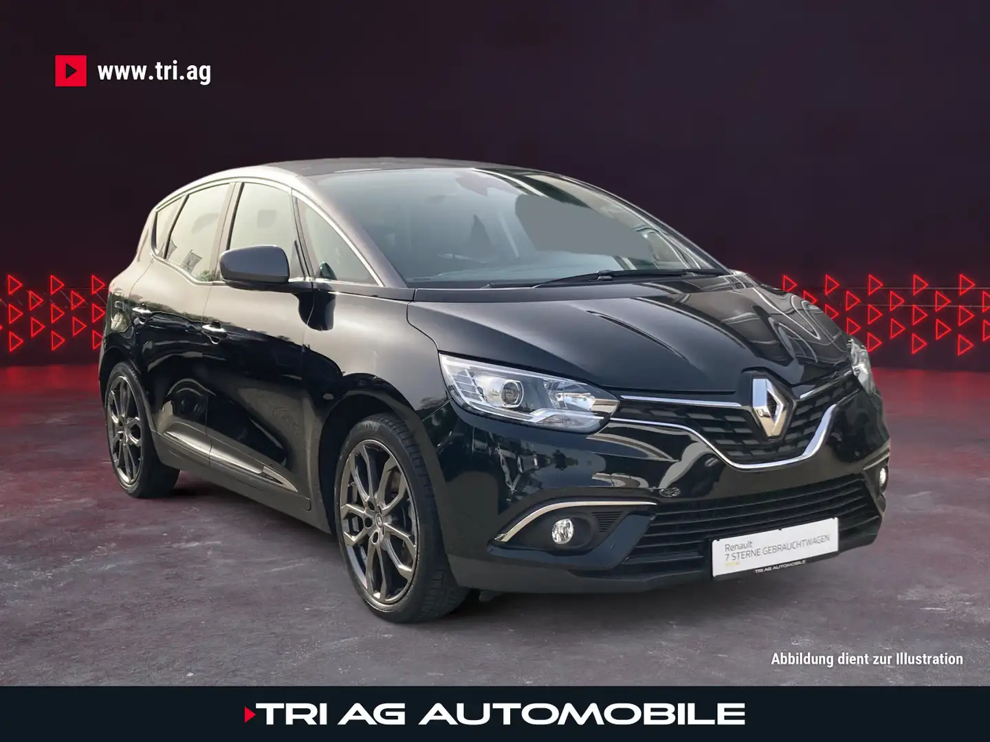 Renault Scenic Intens TCe 160 EDC GRA PDC Navi Klimaauto Noir - 1