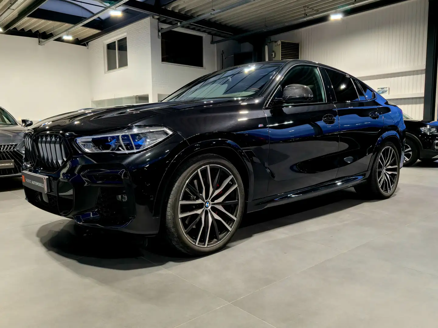 BMW X6 X6 3.0AS xDrive40 -Garantie 12M Zwart - 2