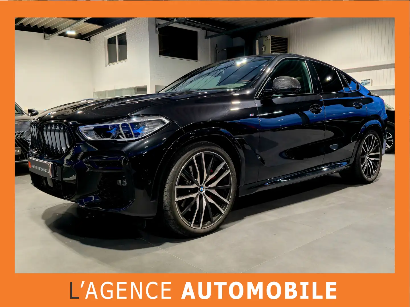 BMW X6 X6 3.0AS xDrive40 -Garantie 12M Zwart - 1