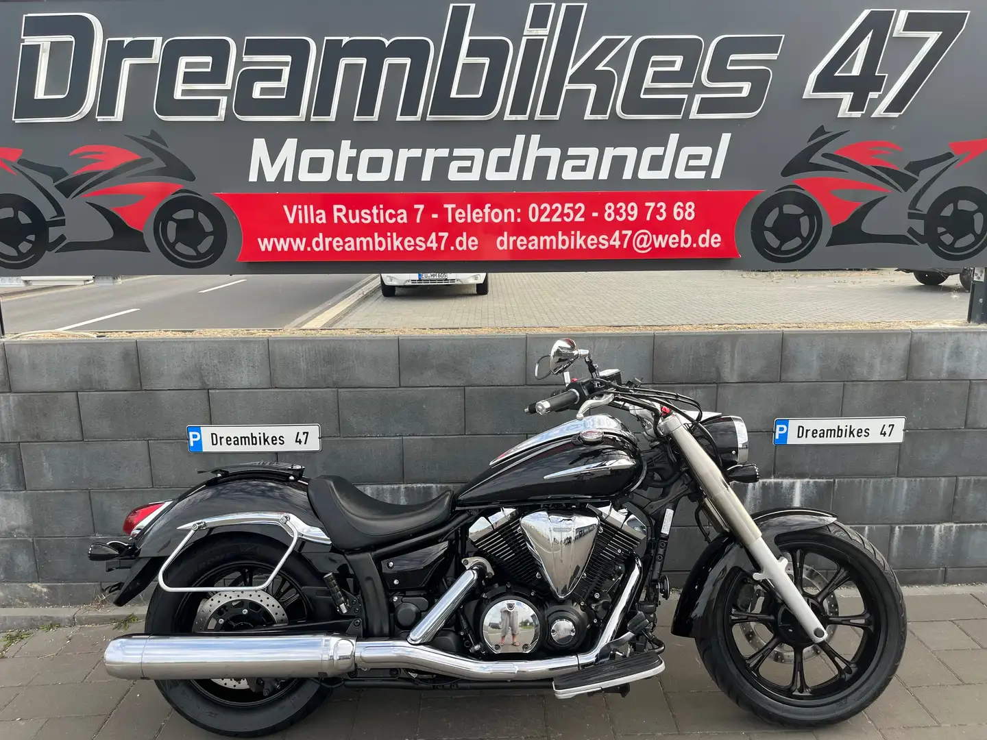Yamaha XVS 950 **TOP ZUSTAND**REIFEN, INSPEKTION NEU**35KW**A2** Schwarz - 1