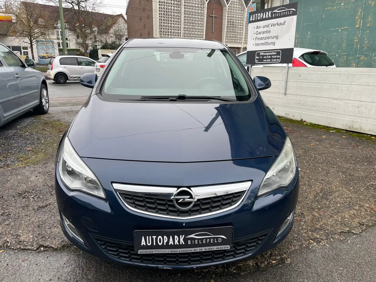 Opel Astra 1.6 Automatik Edition / 1.Hand / NAVI / SHZ. / PDC Bleu - 2
