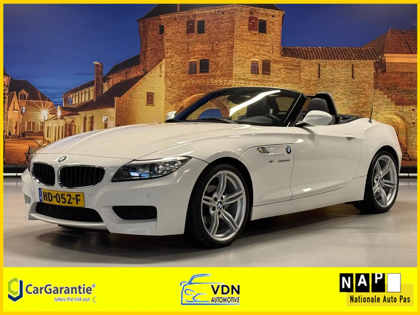 BMW Z4 Roadster SDrive18i M-Sport Automaat Leer 1e Eigena Blanco - 1