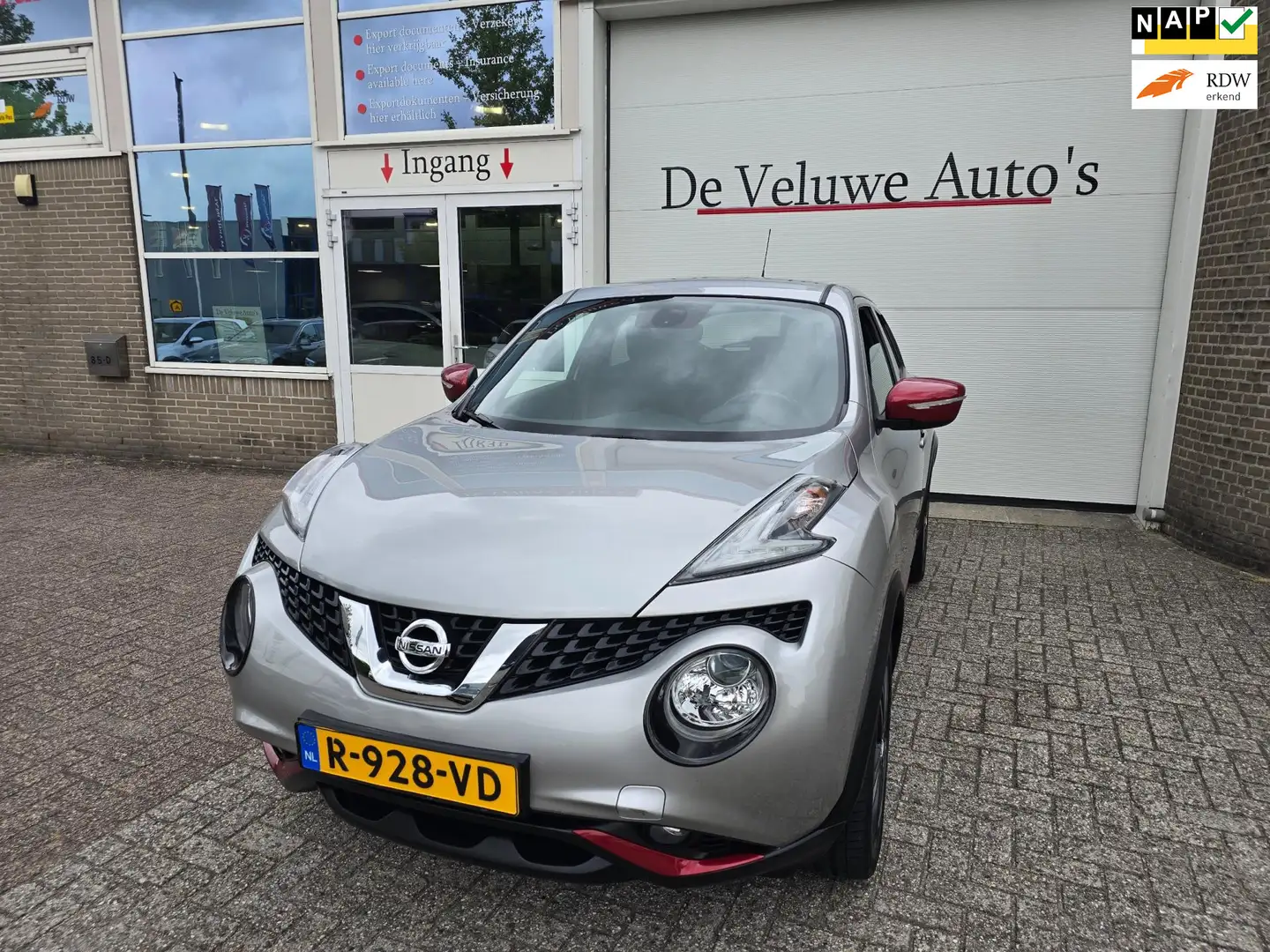 Nissan Juke 1.2 DIG-T S/S N-Line Alcantara Navi 6 bak Grijs - 1
