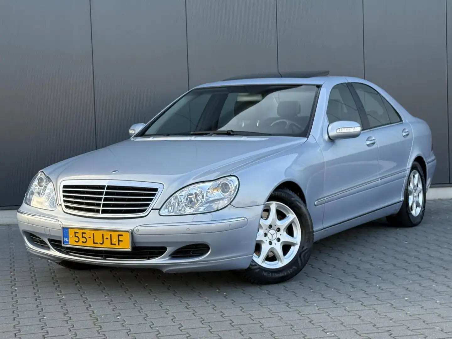 Mercedes-Benz S 350 V6 Schuifdak - Leder - Softclose - Keurige Auto Синій - 1