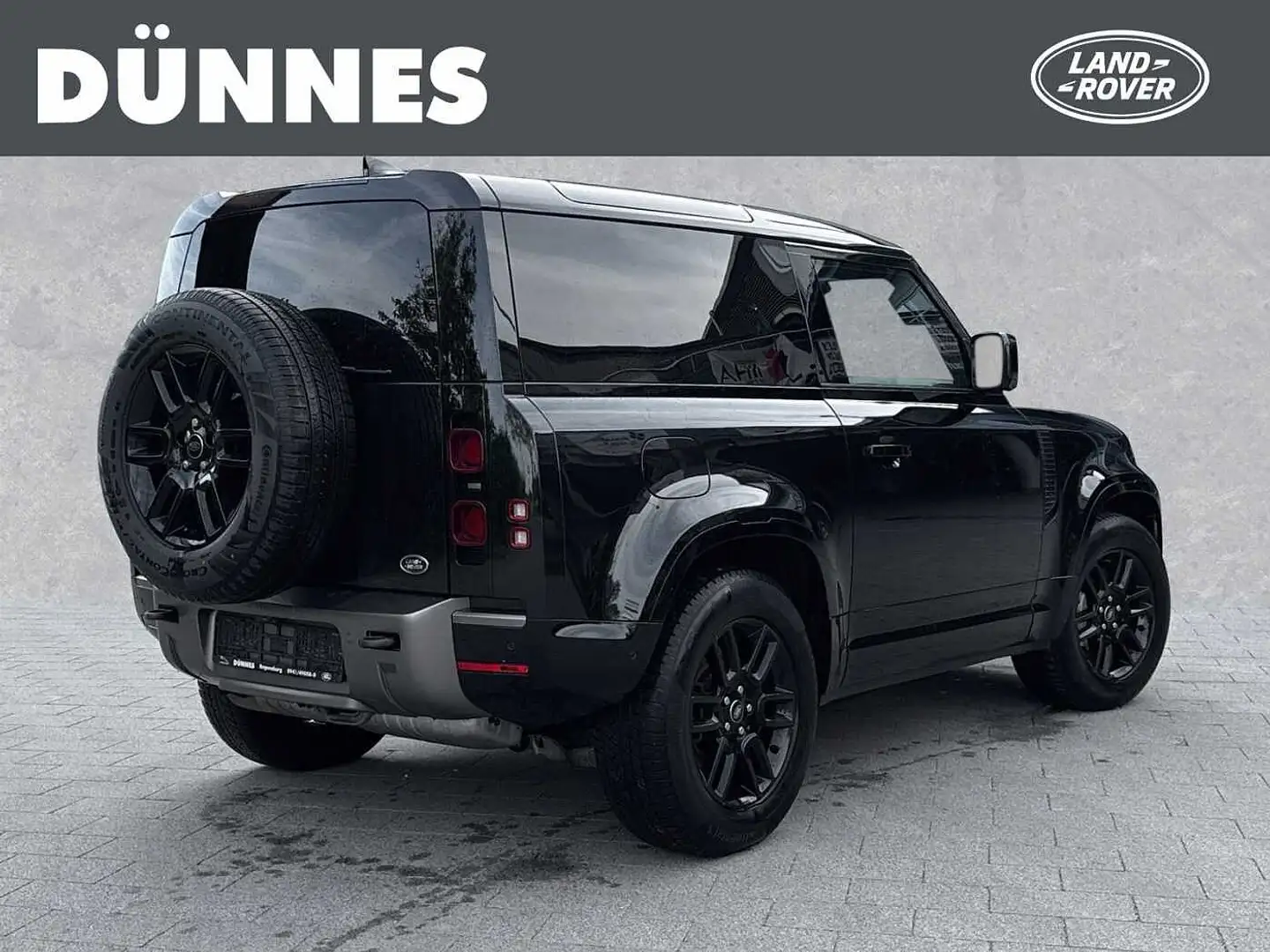 Land Rover Defender 90 D300 X-Dynamic HSE Schwarz - 2