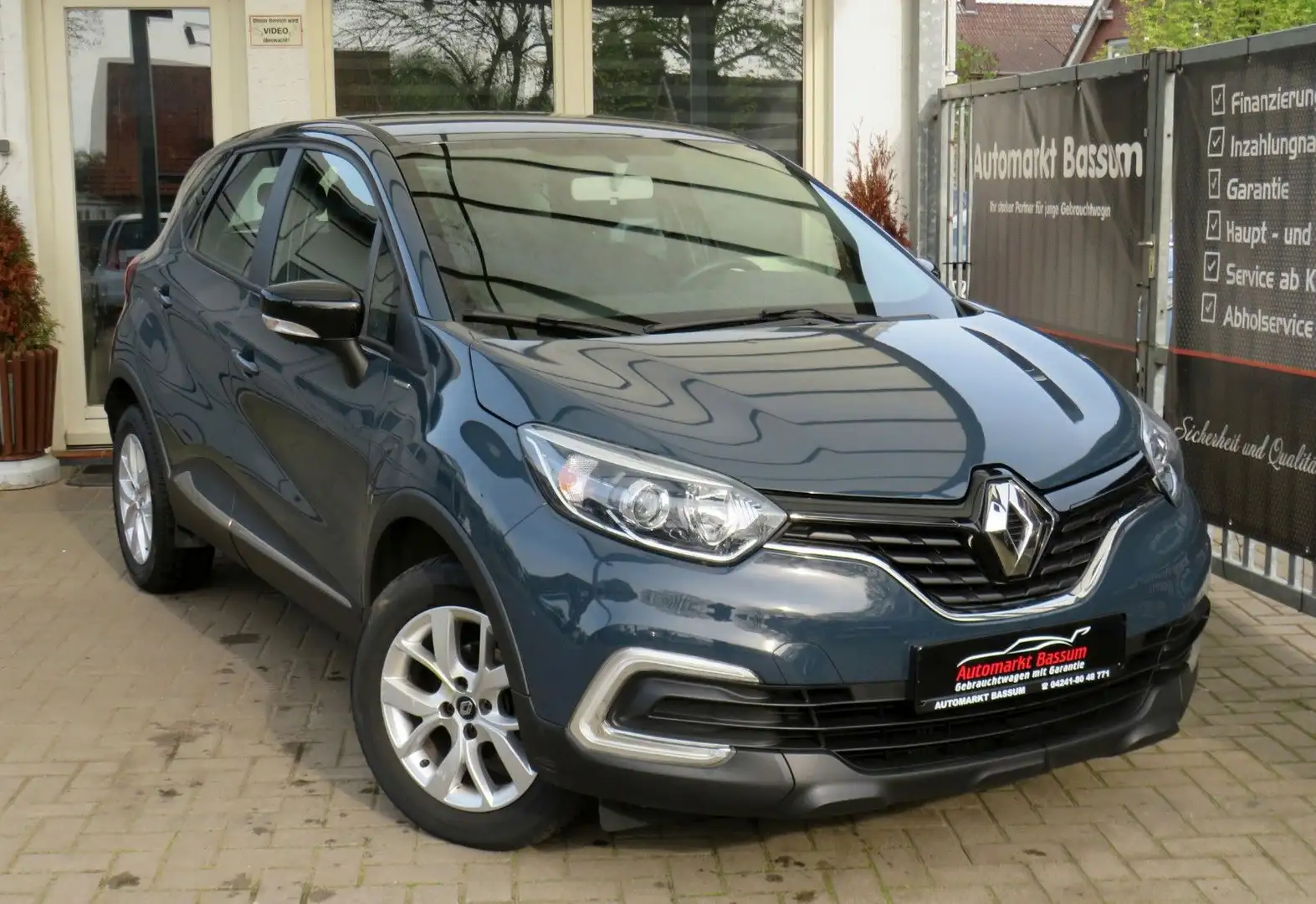 Renault Captur Limited~Klima~Tüv/Au Neu ~ Service Neu Blau - 1
