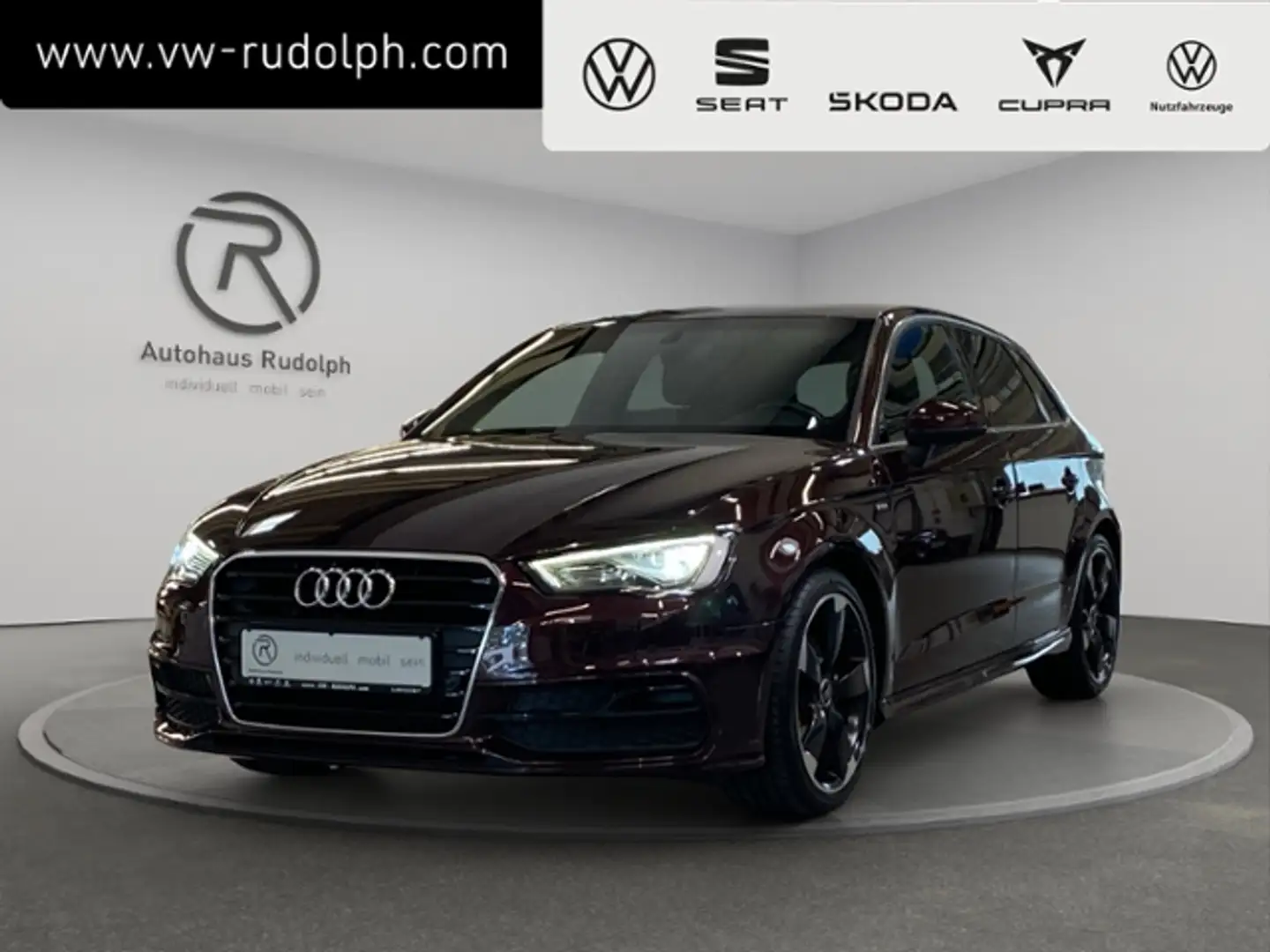 Audi A3 Sportback 1.6 TDI S-tronic S line selection Rot - 1