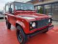 Land Rover Defender 90  300 Tdi Rood - thumbnail 6