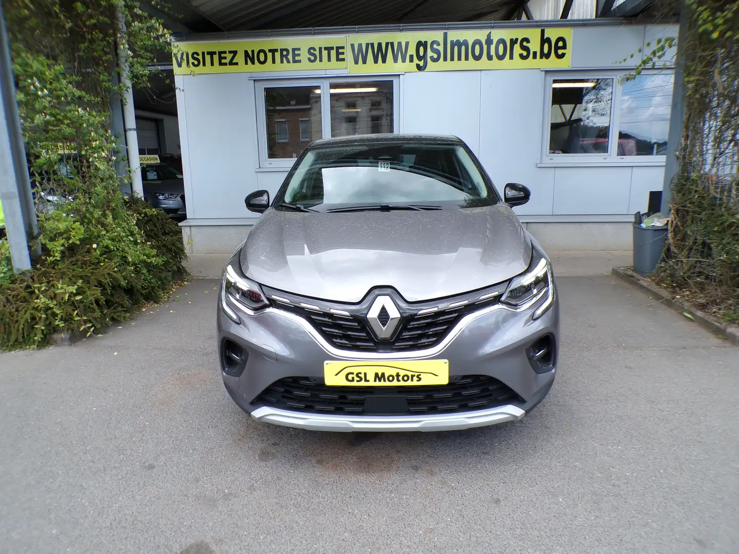 Renault Captur 1.0TCe 90cv Gris 08/22 50050km Airco GPS Bluetooth Grijs - 2