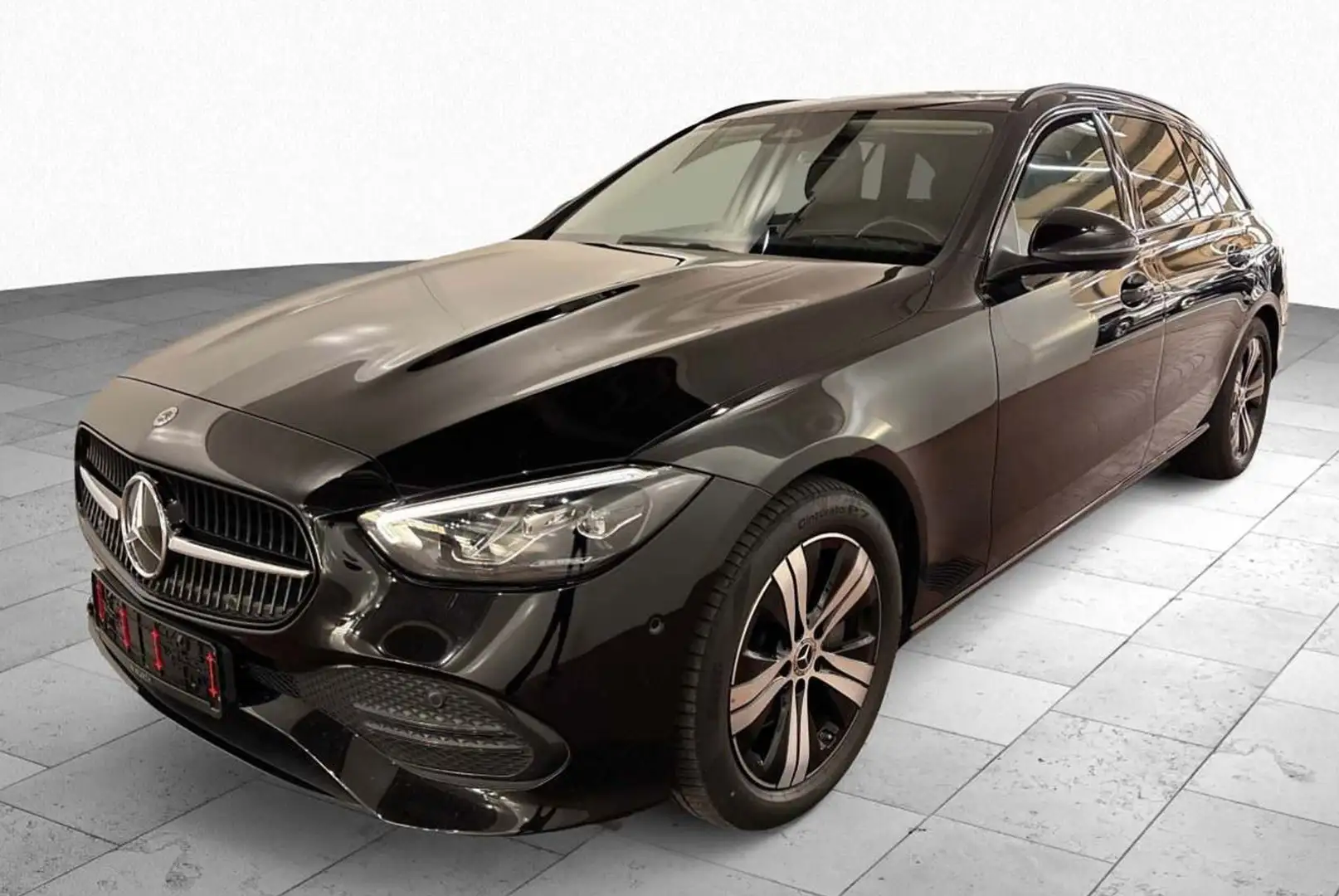 Mercedes-Benz C 200 d T Avantgarde Night+Kamera+Leder+Navi+LED Schwarz - 2