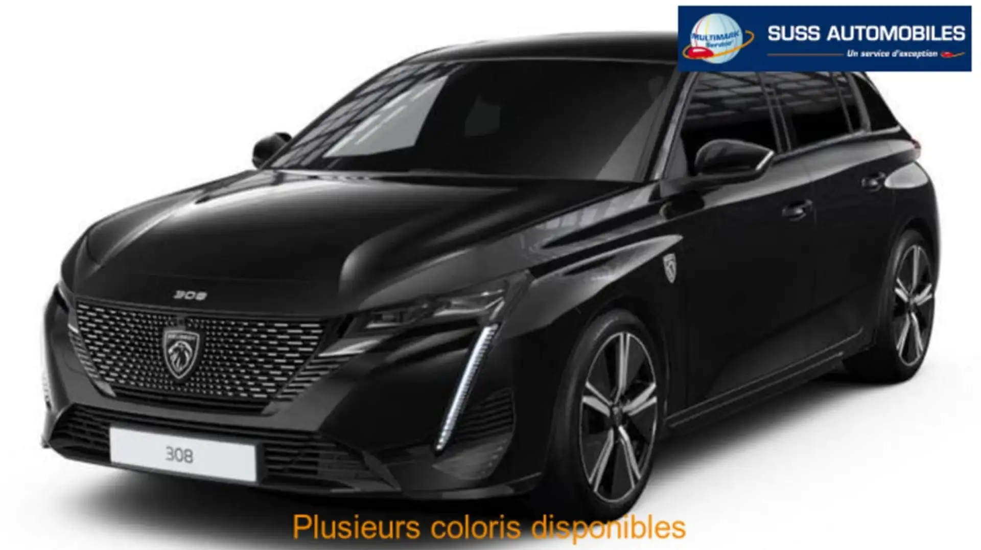 Peugeot 308 NOUVELLE PureTech 130ch S EAT8 GT Noir - 1