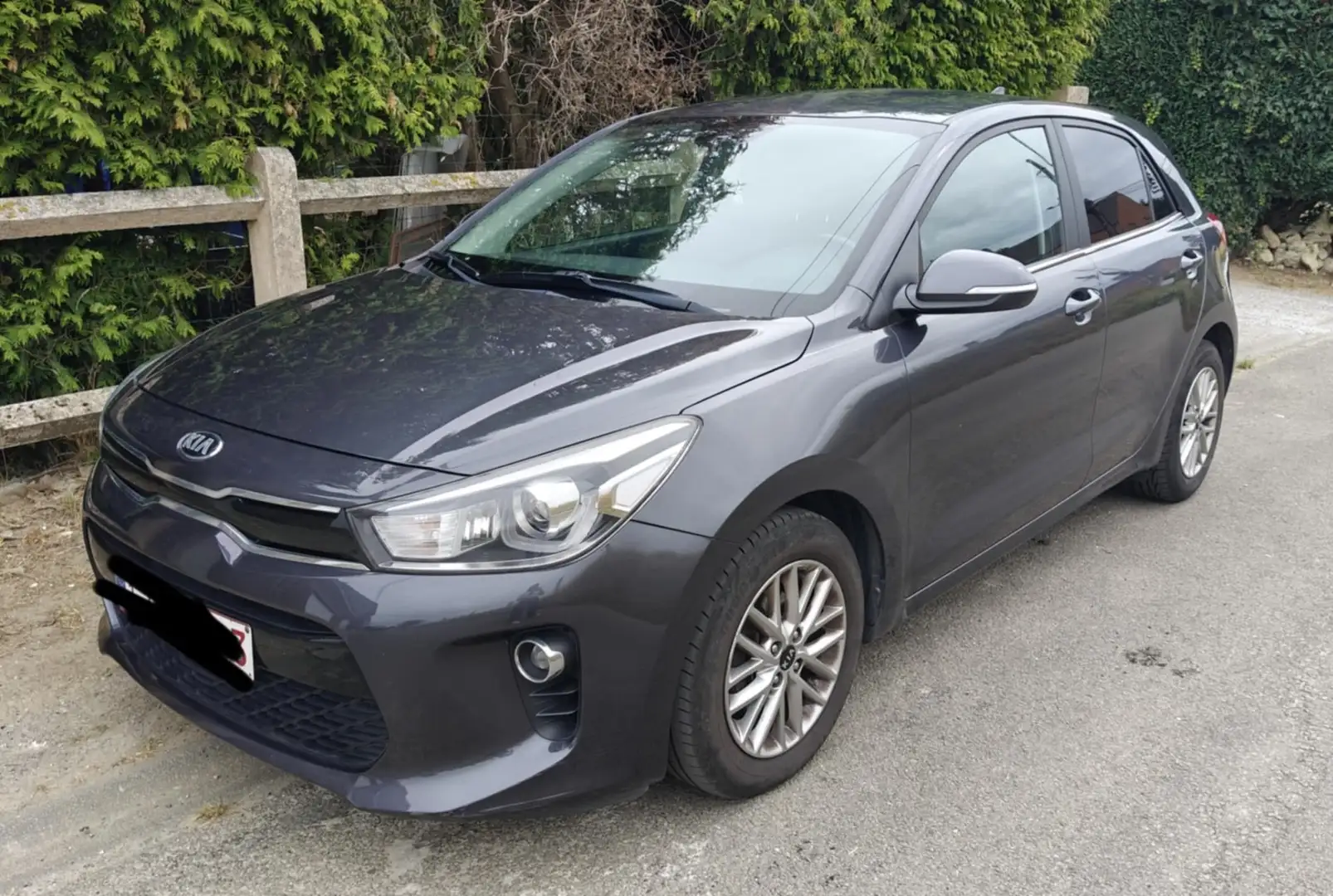 Kia Rio 1.2i Easy Grijs - 1