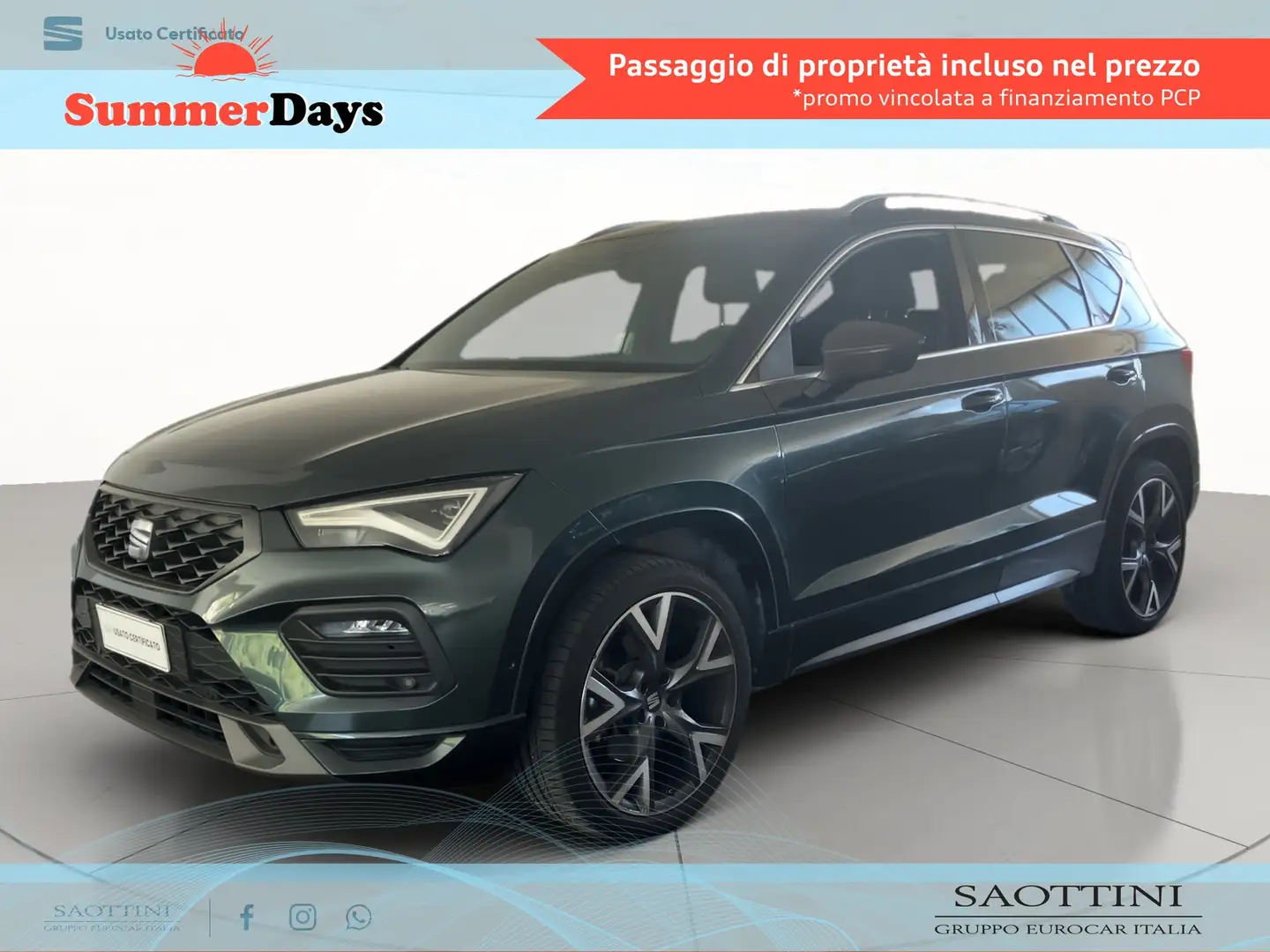 SEAT Ateca 2.0 TDI FR 150 CV DSG Verde - 1