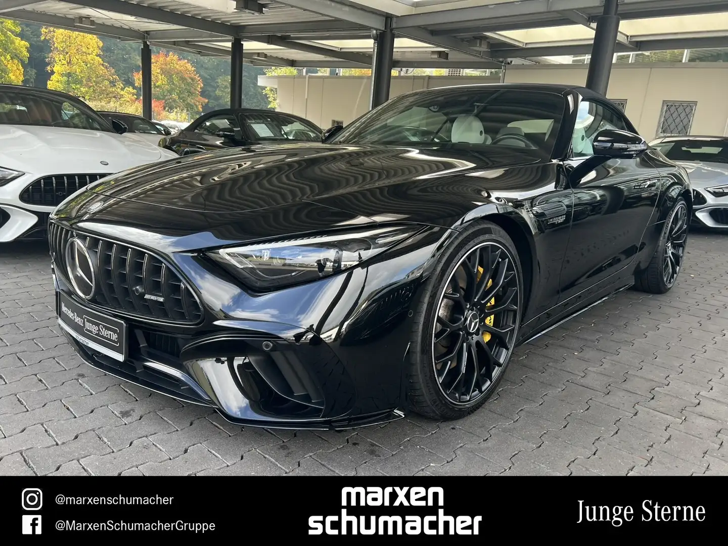 Mercedes-Benz SL 63 AMG AMG SL 63 4M+ Lift+Aero+Massage+Night2+Carbon Navi Schwarz - 1