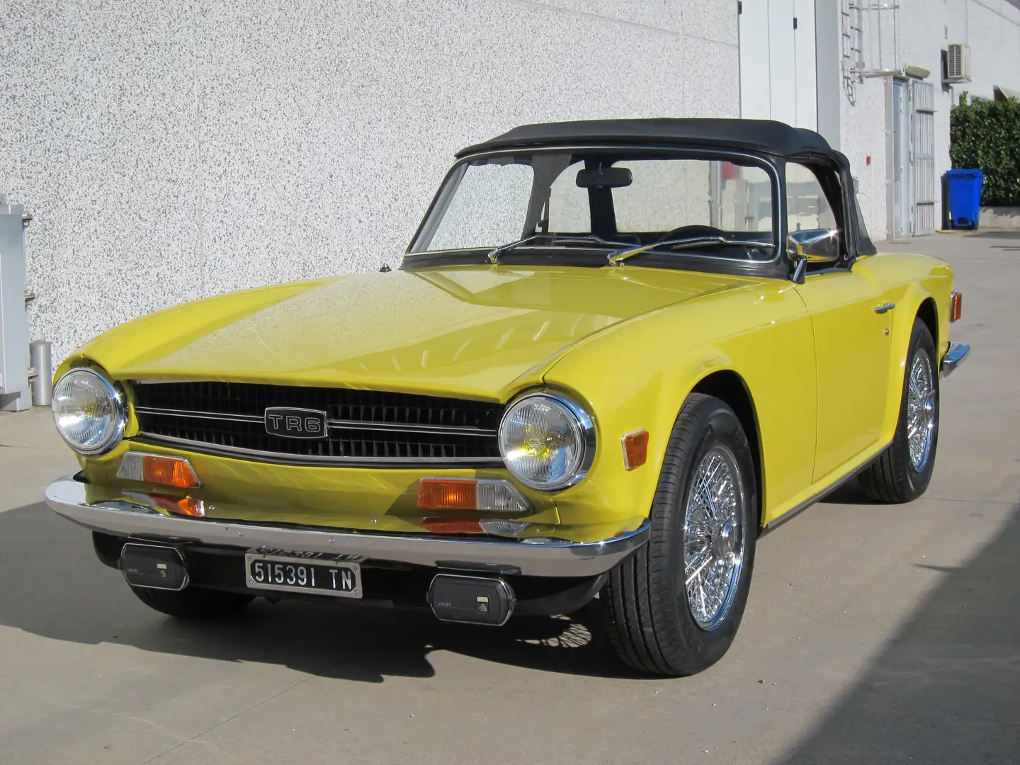 Triumph TR6 PI Sárga - 1