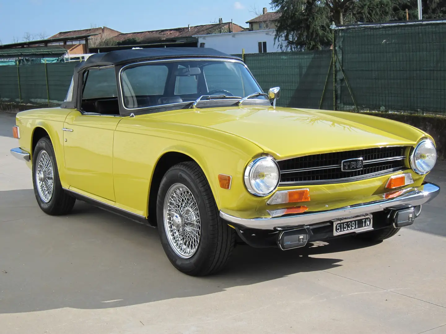 Triumph TR6 PI Sárga - 2
