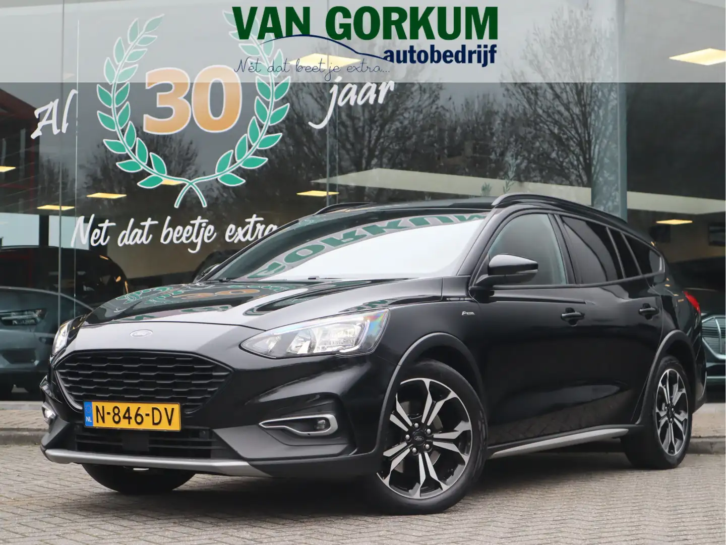 Ford Focus Wagon 1.5 EcoBoost Active X Business / Automaat / Zwart - 1