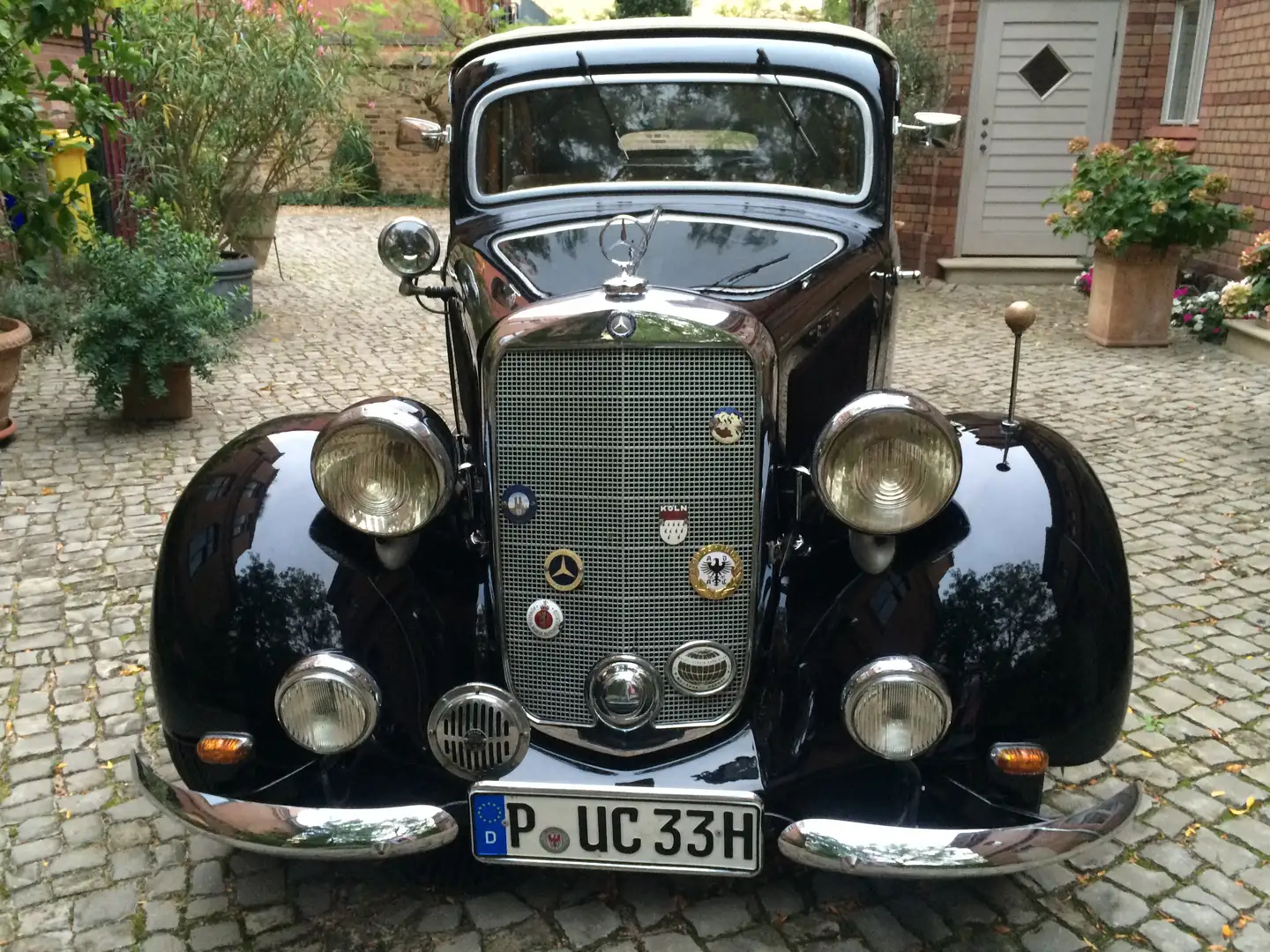 Mercedes-Benz 170 Cabrio Limousine Negru - 1