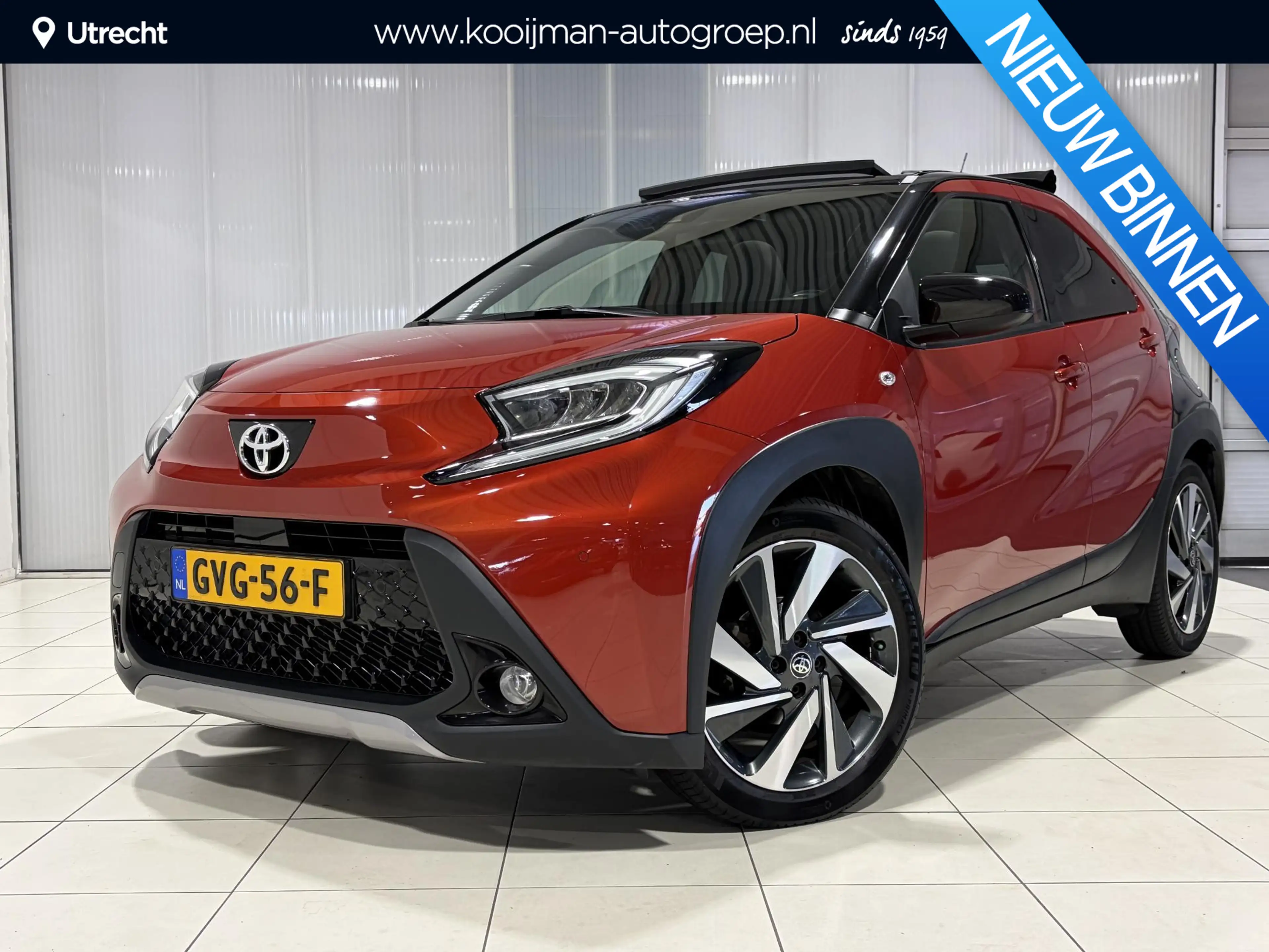 Toyota Aygo X 1.0 VVT-i S-CVT Envy Elektrisch Schuif Dak, Parkee