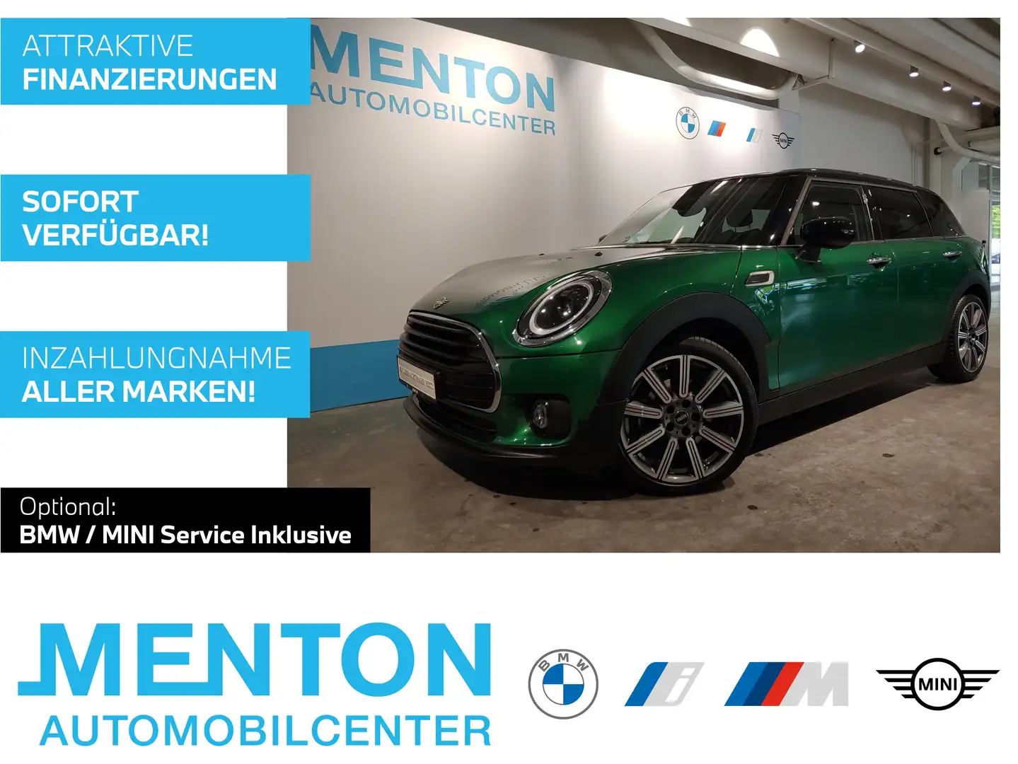MINI Cooper Clubman Cooper LED/Navi/Komfortzg/Tempomat Verde - 1