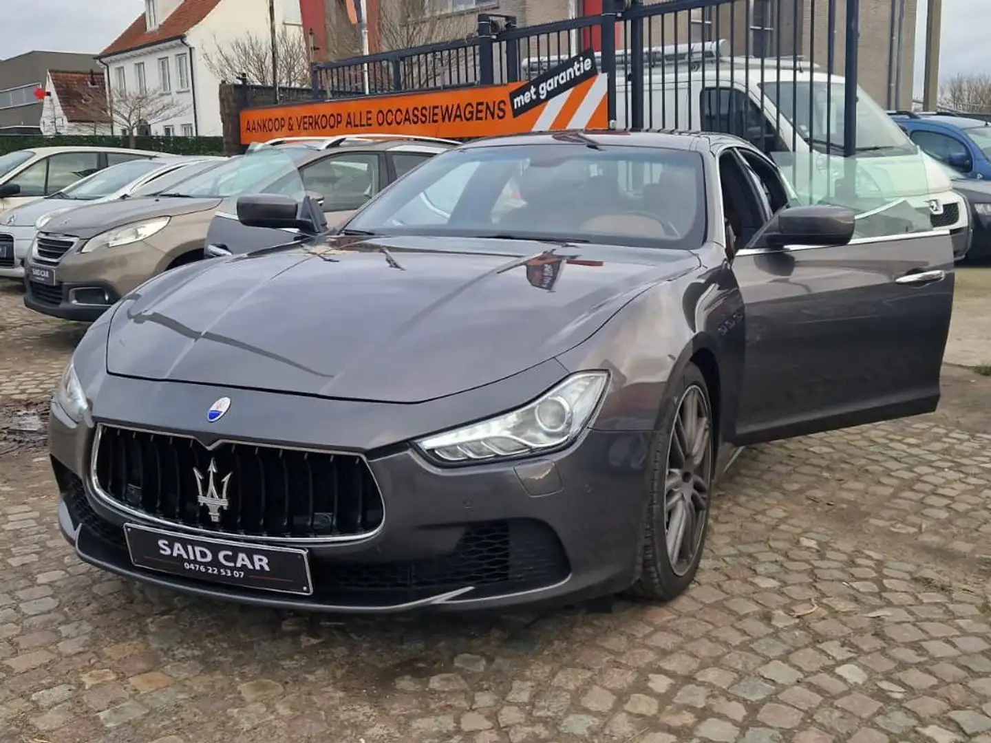 Maserati Ghibli 3.0 D❇️❇️12M  garantie  ♻️ ♻️ Grau - 1