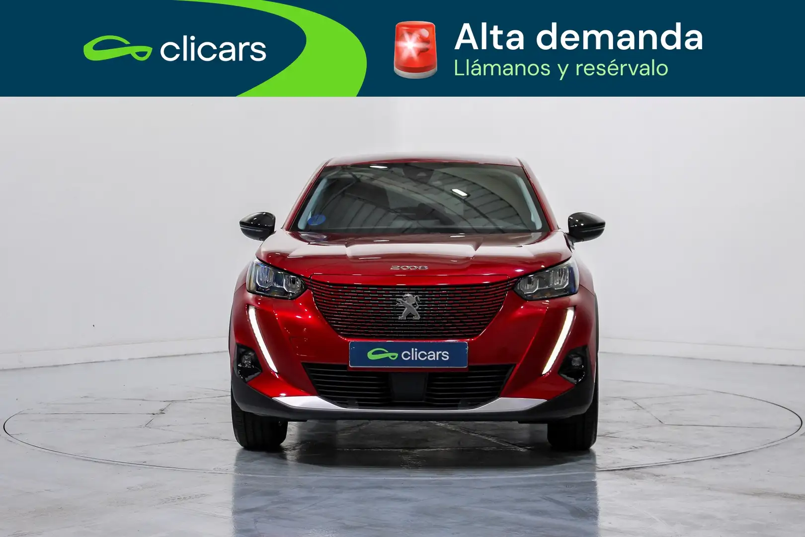 Peugeot 2008 Active Pack Eléctrico 100kW Rojo - 2