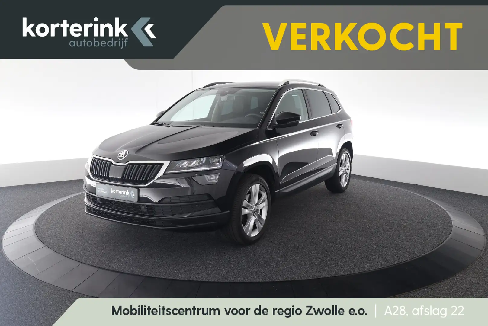 Skoda Karoq 1.5 TSI ACT Style Business Zwart - 1